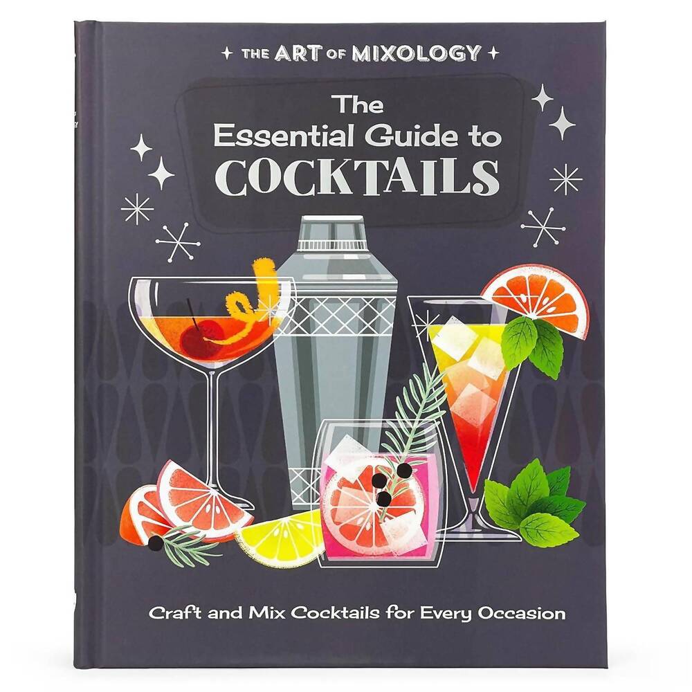 NEW LOVE FOOD BOOKS the essential guide to cocktails in black & colors